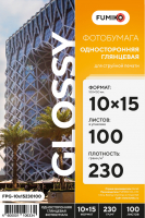 Фотобумага FUMIKO Глянцевая односторонняя 230-100-10х15 001
