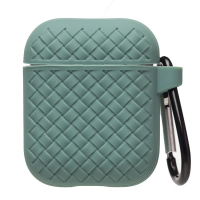Чехол AP014 для кейса Apple AirPods AirPods 2 светло-зеленый (212507) 1