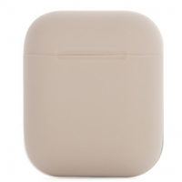 Чехол для AirPods-AirPods 2 бежевый2