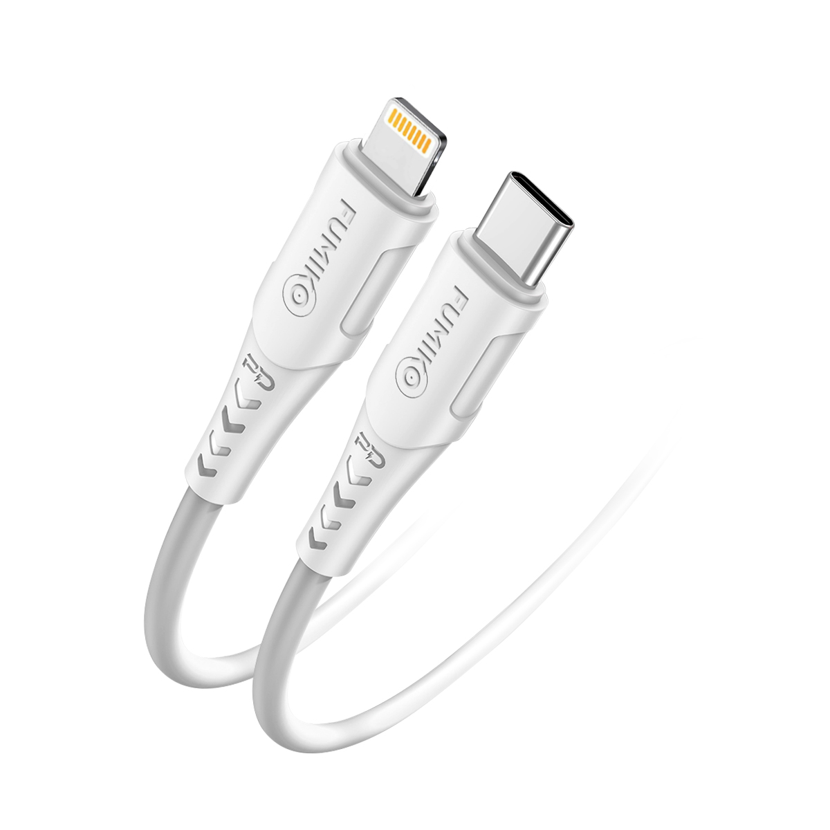 Кабель FUMIKO CA05 PD20W Type-C Lightning белый 1 м 1
