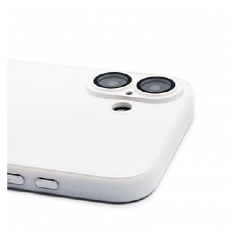 Чехол SM021 для iPhone 16 SafeMag силиконовый белый 003