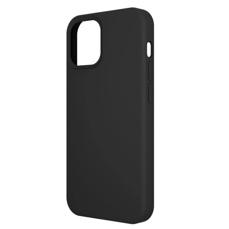 Чехол силиконовый для iPhone 12 Mini черный2