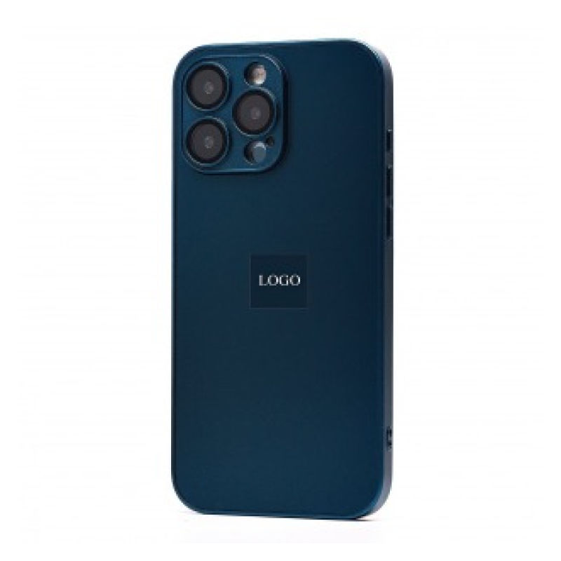 Чехол SM021 для iPhone 16 Pro Max SafeMag силиконовый голубой 002