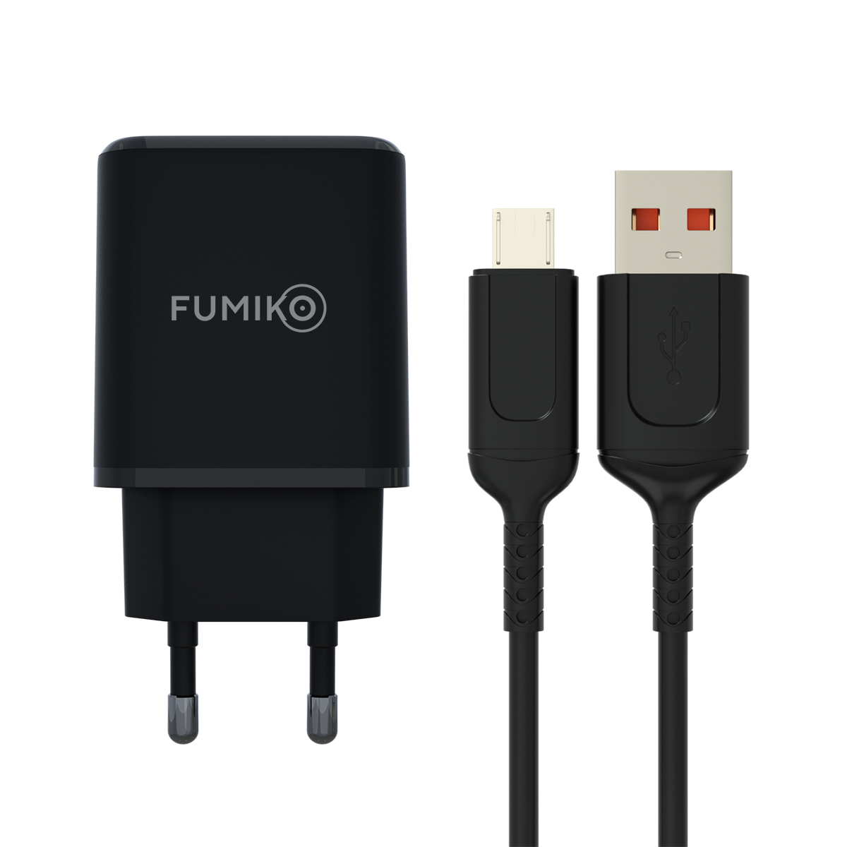 FUMIKO CH14 microUSB cable Black 002