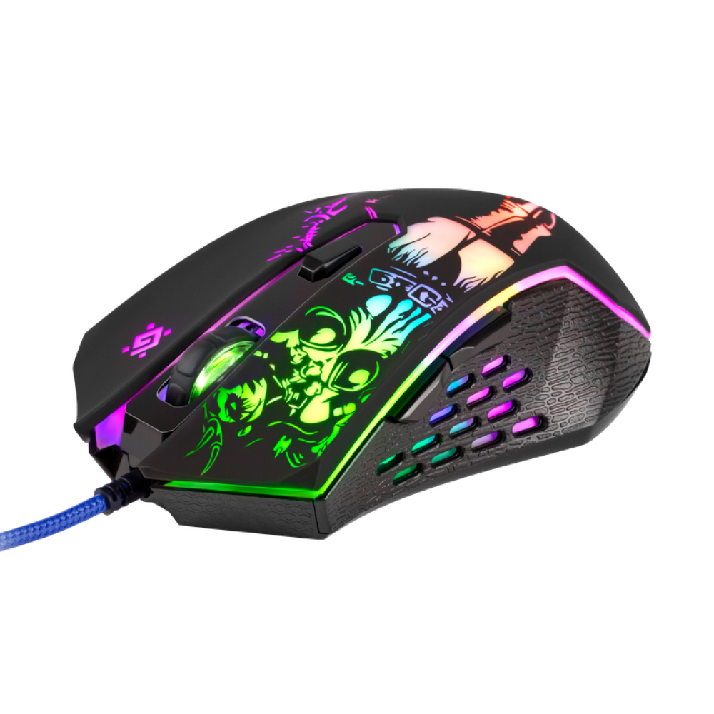 Мышь игровая проводная Defender Sin'Sister GM-933 черная_2