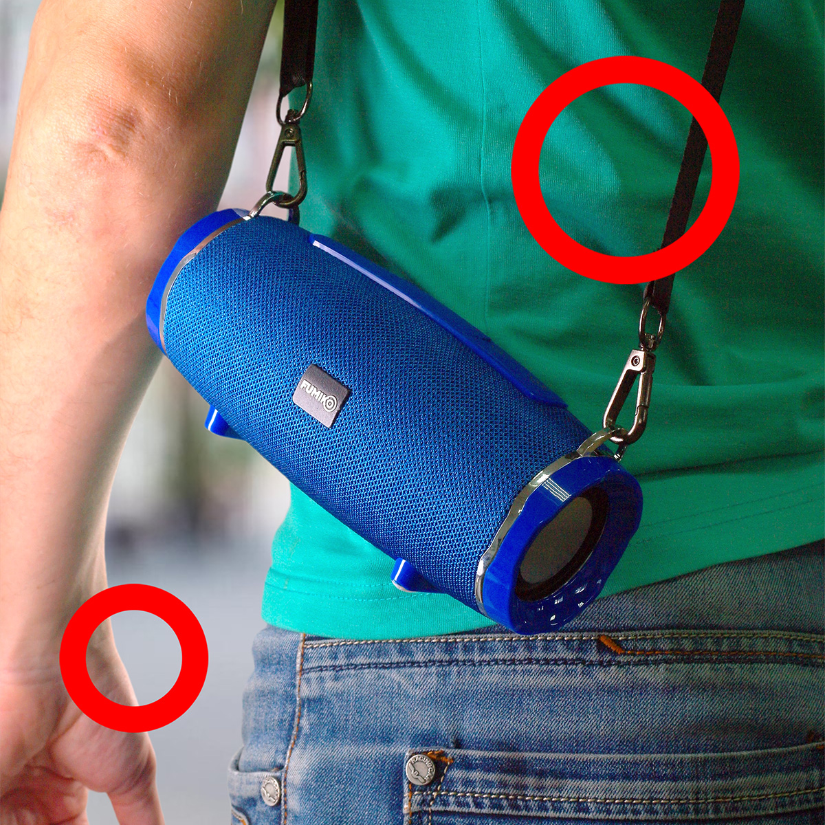 FUMIKO TECHNO Blue 013