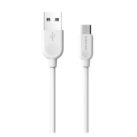 Кабель Borofone BX14 Micro USB 2.4А белый 1 м 001
