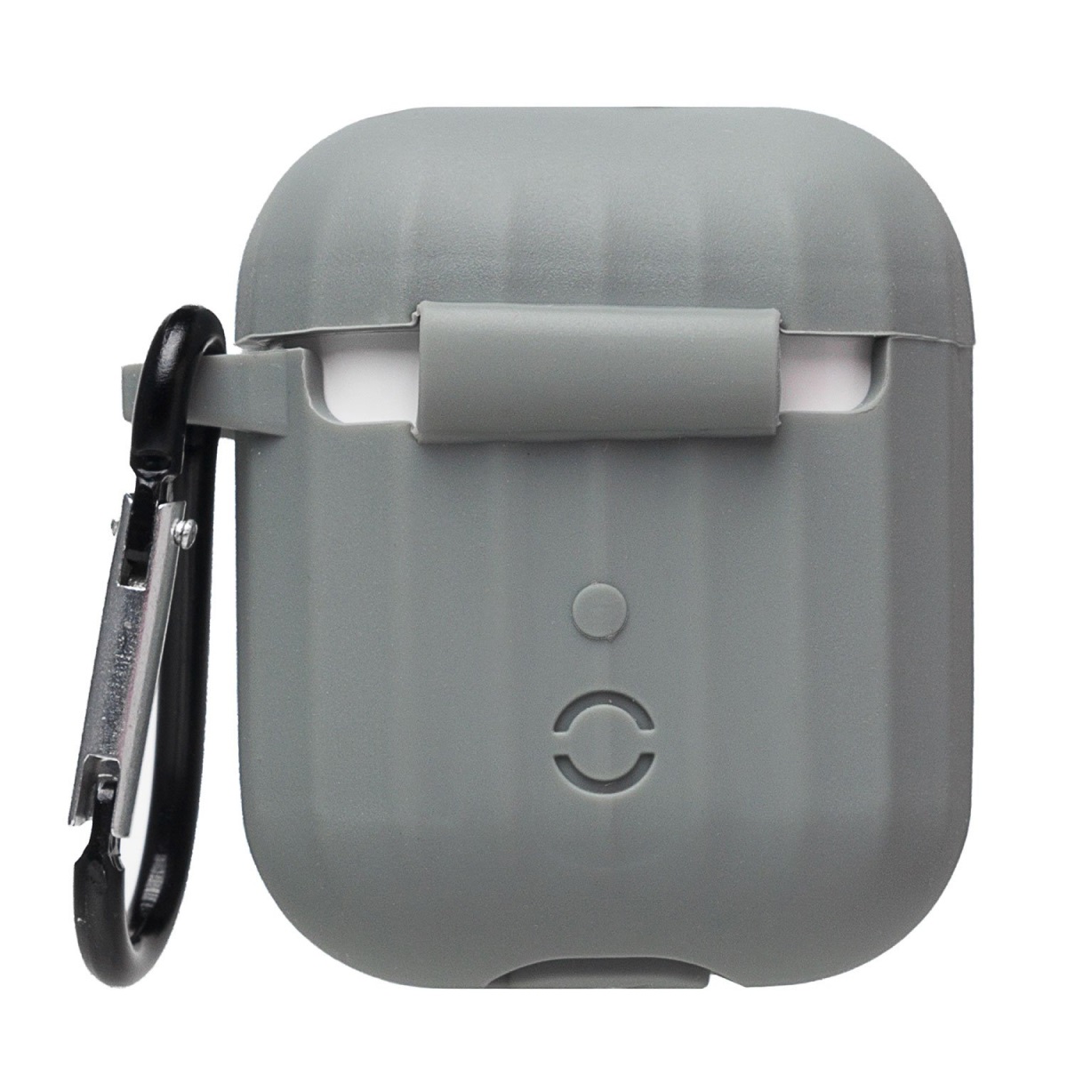 Чехол AP015 для кейса Apple AirPods AirPods 2 серый (212531) 2