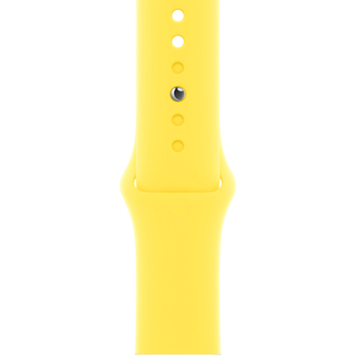 Ремешок ApW Sport Band для Apple Watch желтый 2
