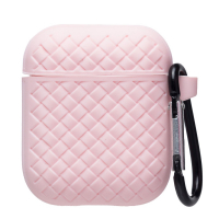 Чехол AP014 для кейса Apple AirPods AirPods 2 розовый (212505) 1