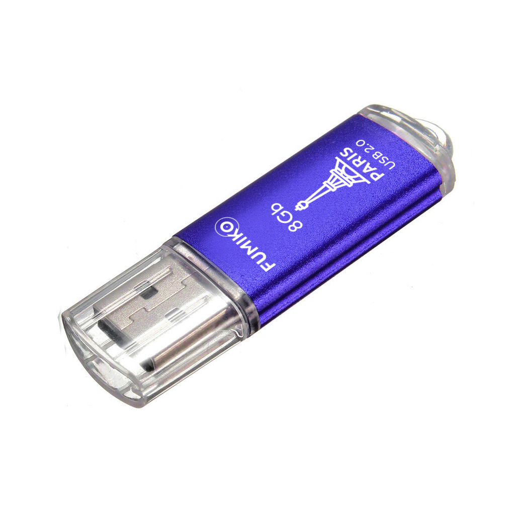 Флешка FUMIKO PARIS 8GB синяя USB 2.0_2