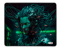 FMP01-35-Коврик для мыши FUMIKO MP01 Матрица 240x200х2 мм, оверлок