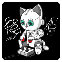 Стикер время работать