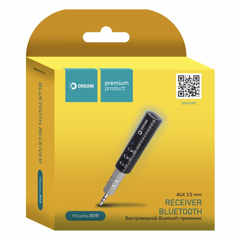 Ресивер Dream B09 Bluetooth черный_3
