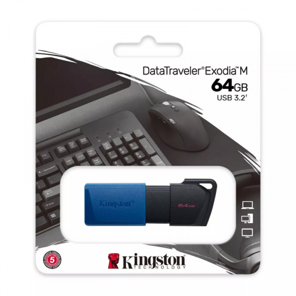 Kingston DataTraveler Exodia 64GB Blue 001