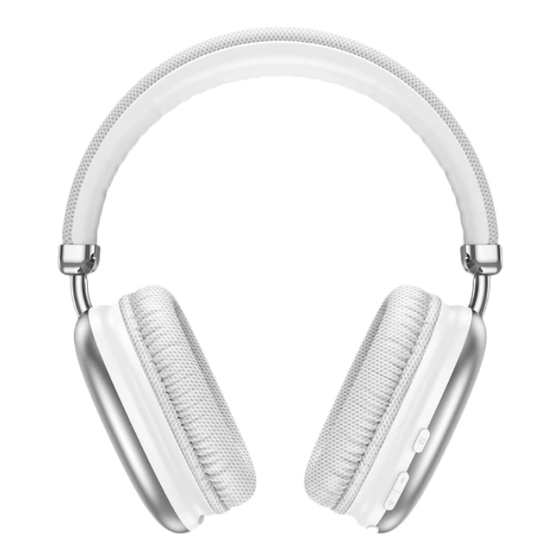 Беспроводные наушники Hoco W35 серебристые 2