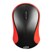 Мышь беспроводная Oklick 605SW черно-красная 1