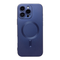 Чехол SM020 для iPhone 16 Pro Max SafeMag силиконовый синий 001