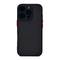 Чехол PC041 для iPhone 16 Pro силиконовый черный 001