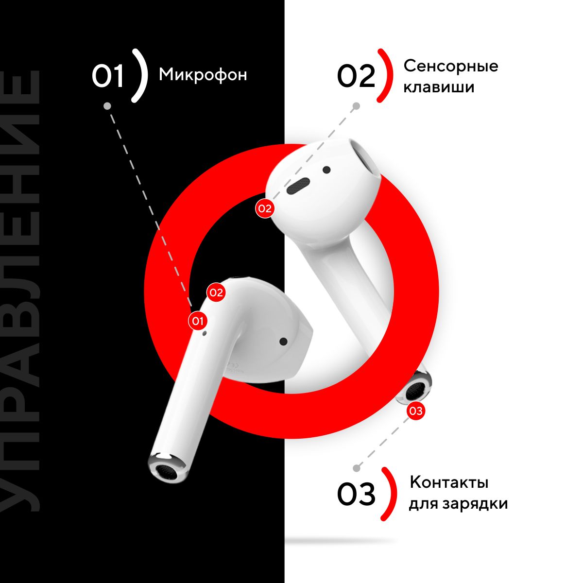 TWS FUMIKO WAVE White 014