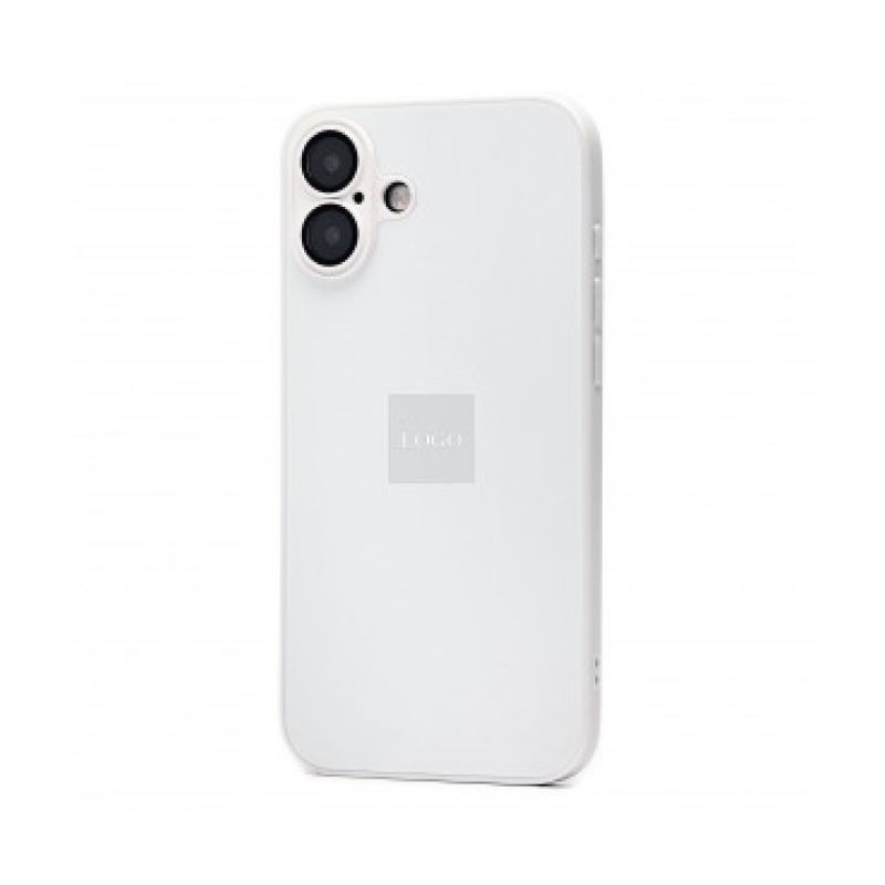 Чехол SM021 для iPhone 16 Plus SafeMag силиконовый белый 002