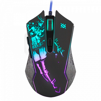 Мышь игровая проводная Defender Sin'Sister GM-933 черная